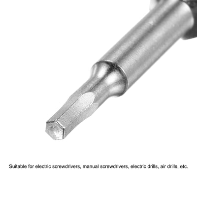 Harfington Magnetischer Sechskantschraubendreherbit mit Sechskantschaft, S2-Stahl