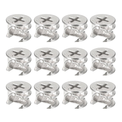 Harfington Cam Lock Nut for Furniture, Joint Connector Locking Nuts, Furniture Cam Fittings