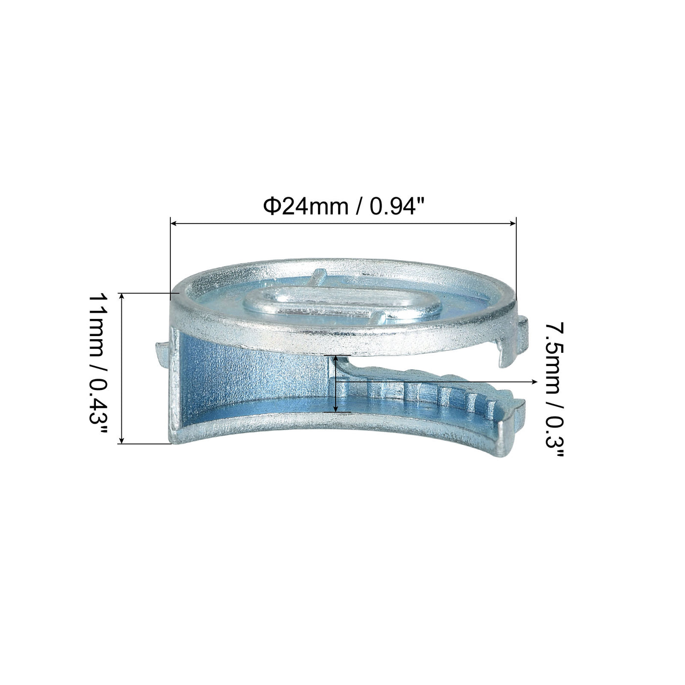 Harfington Cam Lock Nut for Furniture Joint Connector Locking Nuts Furniture Connecting Cam Fitting