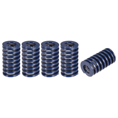 uxcell Uxcell 5Stk Matrize Feder 18mm 30mm Leichte Last Druckplatte für 3D-Drucker Teil Blau