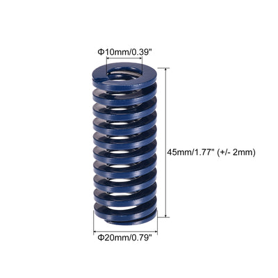 Harfington Uxcell 10Stk Matrize Feder 20mm 45mm Leichte Last Druckplatte für 3D-Drucker Teil Blau