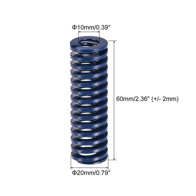 Harfington Uxcell 5Stk Matrize Feder 20mm 60mm Leichte Last Druckplatte für 3D-Drucker Teil Blau