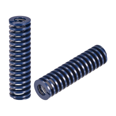 uxcell Uxcell 2Stk Matrize Feder 20mm 70mm Leichte Last Druckplatte für 3D-Drucker Teil Blau