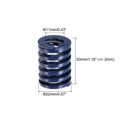 Harfington Uxcell 5Stk Matrize Feder 22mm 30mm Leichte Last Druckplatte für 3D-Drucker Teil Blau