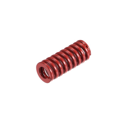 uxcell Uxcell Die Spring, 8mm OD 20mm Long Stamping Medium Load Compression, Red