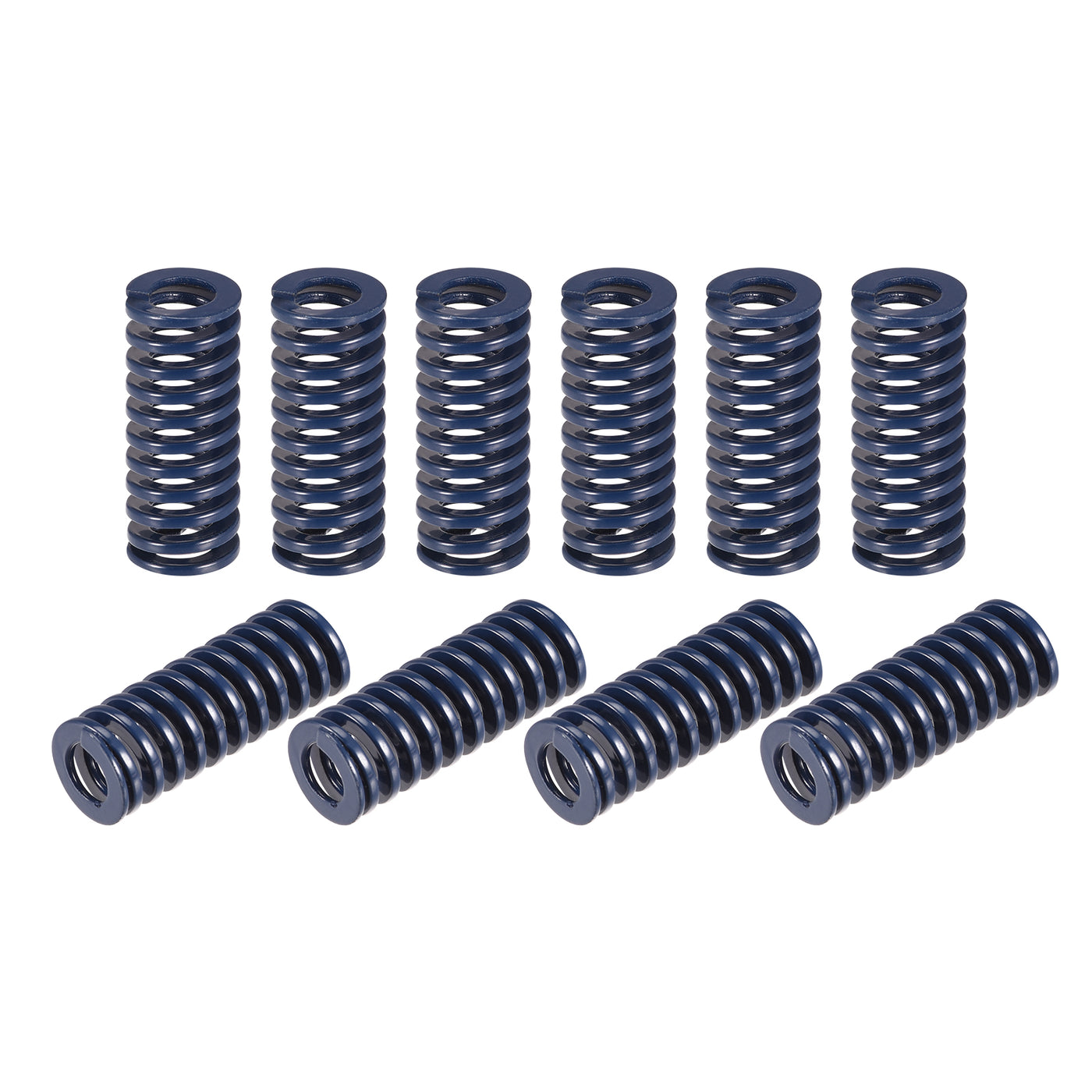 uxcell Uxcell Die Spring, 20pcs 12mm OD 30mm Long Stamping Light Load Compression, Blue