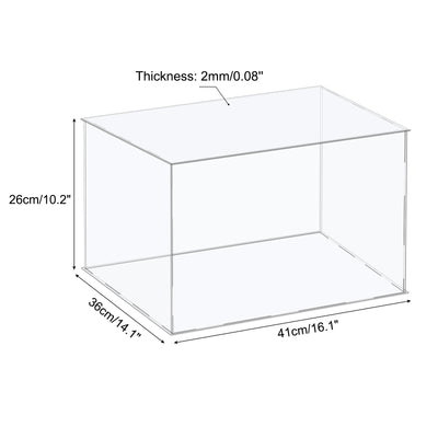 Harfington Acrylic Display Case Plastic Box