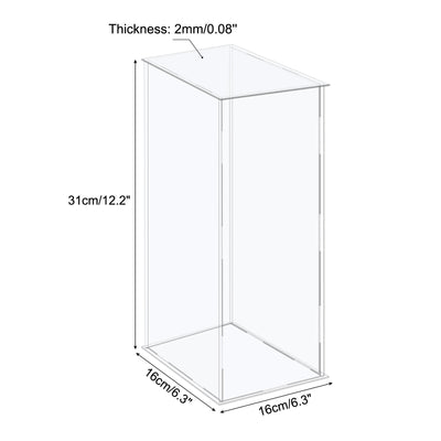 Harfington Acrylic Display Case Plastic Box