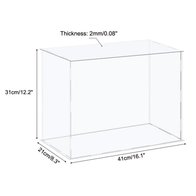 Harfington Acrylic Display Case Plastic Box