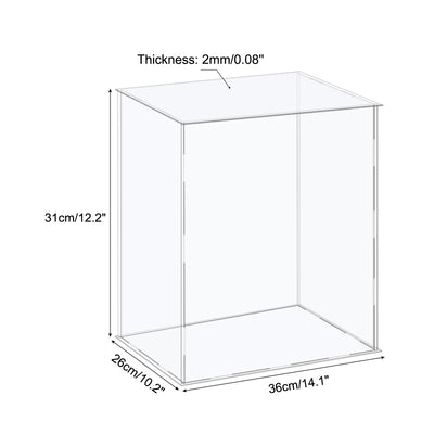 Harfington Acrylic Display Case Plastic Box