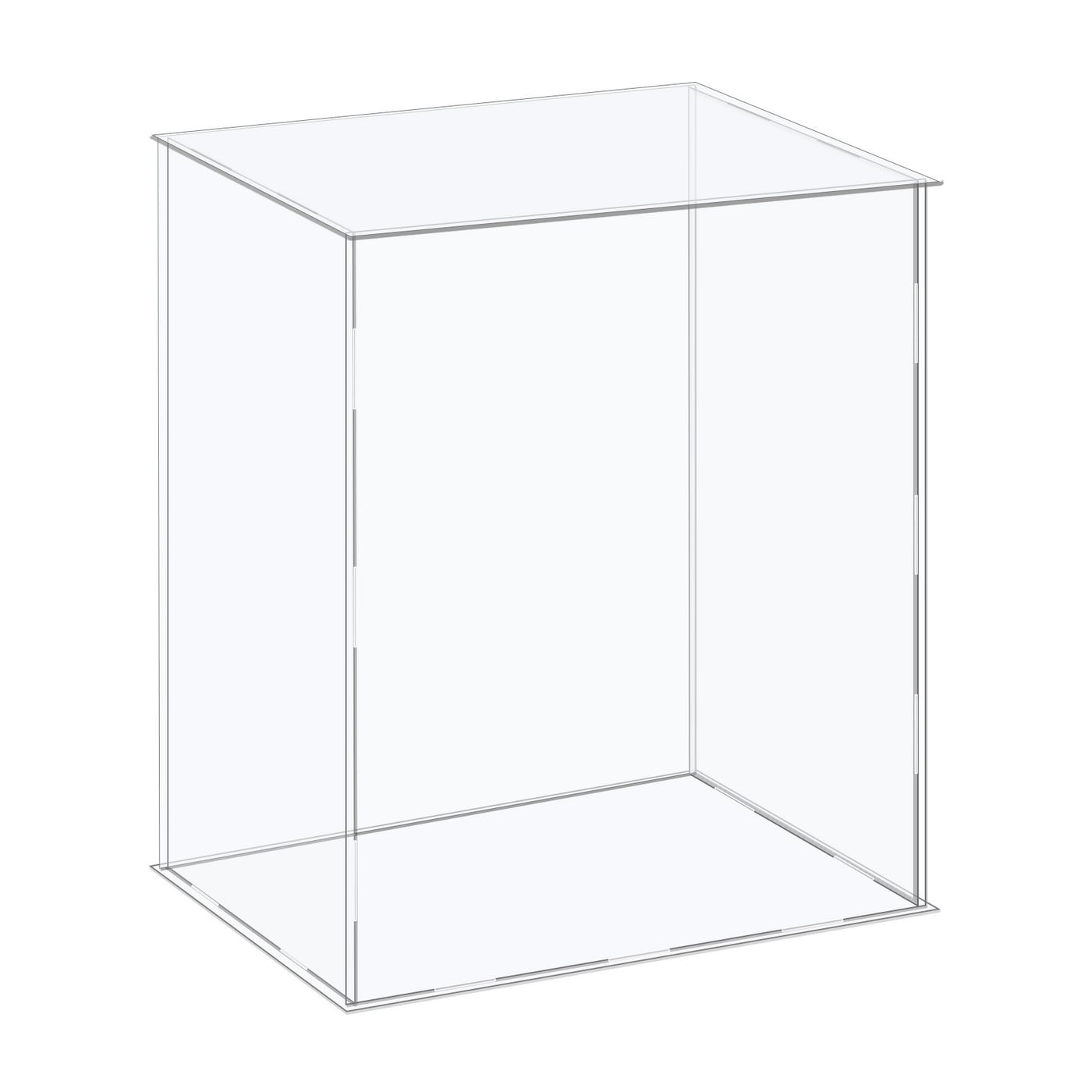 Harfington Acrylic Display Case Plastic Box