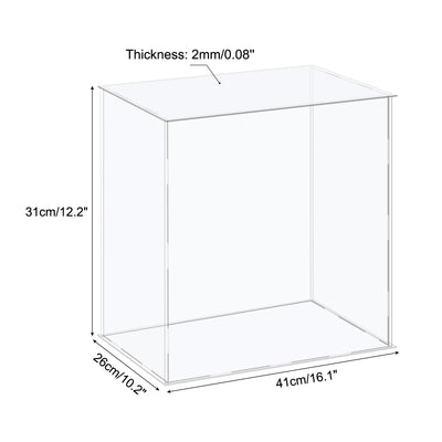 Harfington Acrylic Display Case Plastic Box