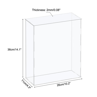 Harfington Acrylic Display Case Plastic Box