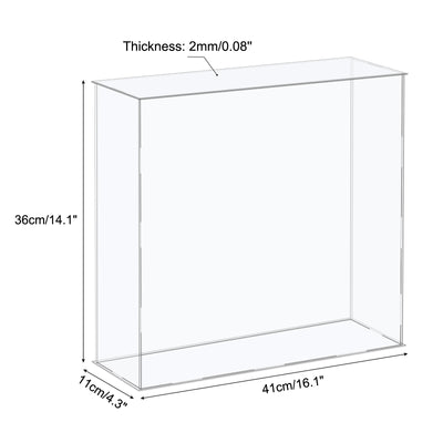 Harfington Acrylic Display Case Plastic Box