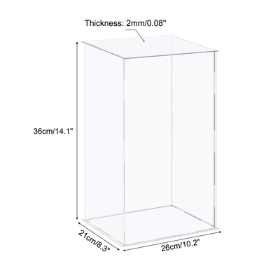 Harfington Acrylic Display Case Plastic Box