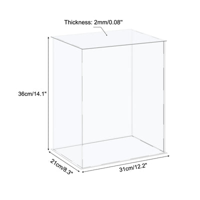 Harfington Acrylic Display Case Plastic Box