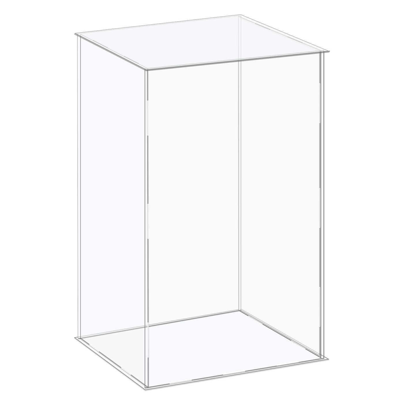 Harfington Acrylic Display Case Plastic Box