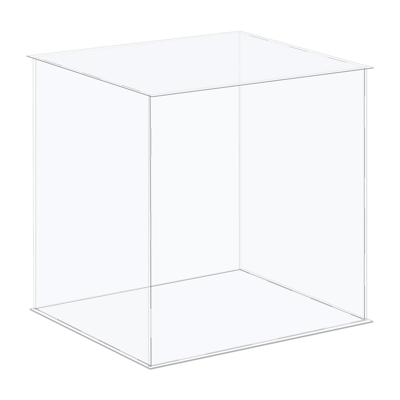 Harfington Acrylic Display Case Plastic Box