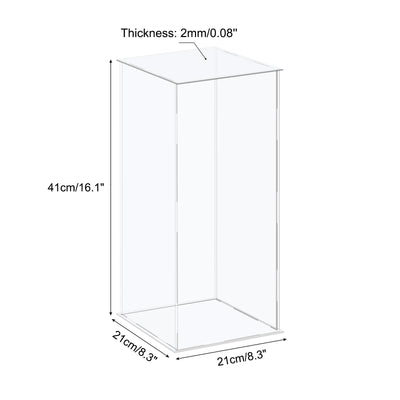 Harfington Acrylic Display Case Plastic Box