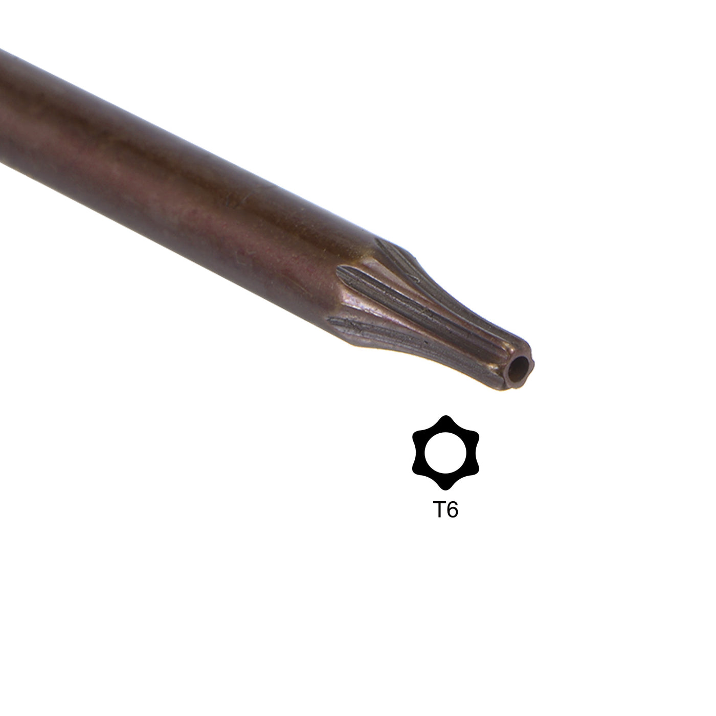 Harfington Manipulationssicherer Torx-Sternschlüssel, L-förmiger langer Arm, S2-Stahl