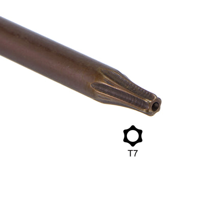 Harfington Manipulationssicherer Torx-Sternschlüssel, L-förmiger langer Arm, S2-Stahl