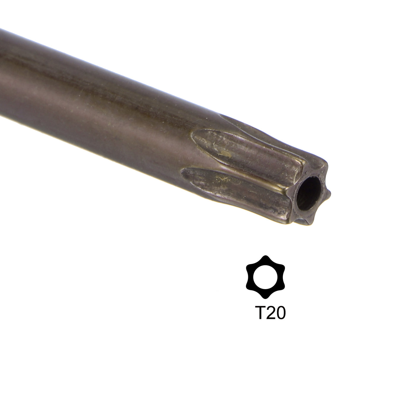 Harfington Manipulationssicherer Torx-Sternschlüssel, L-förmiger langer Arm, S2-Stahl