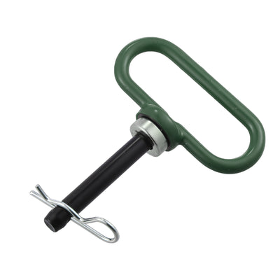 Harfington 5"-3.5" Magnetic Trailer Towing Hitch Clips Pins for Lawn Mower Trailer Towing Cargo Boat RV Car Truck Bike Atv Tractor Tow Hitch Lock Pins Green