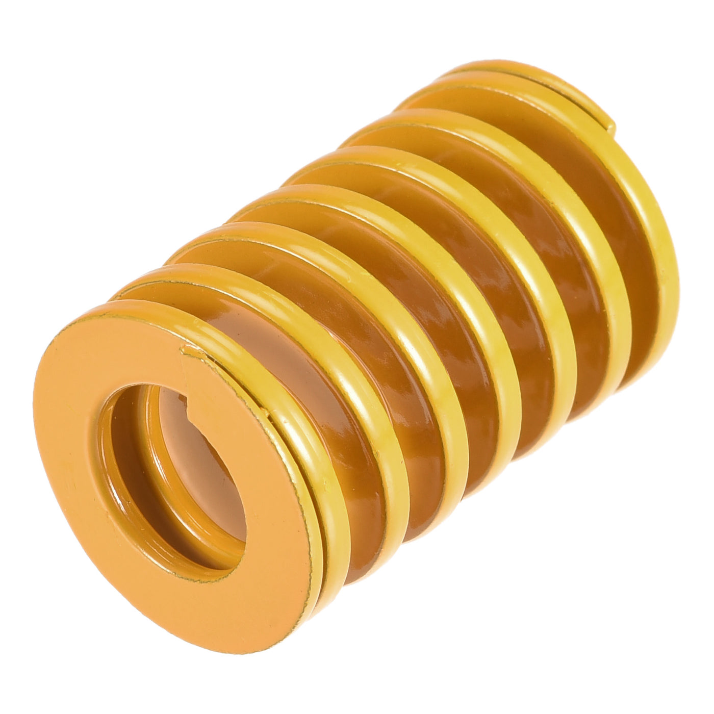 uxcell Uxcell Die Spring, 22mm OD 35mm Long Stamping Light Load Compression Yellow