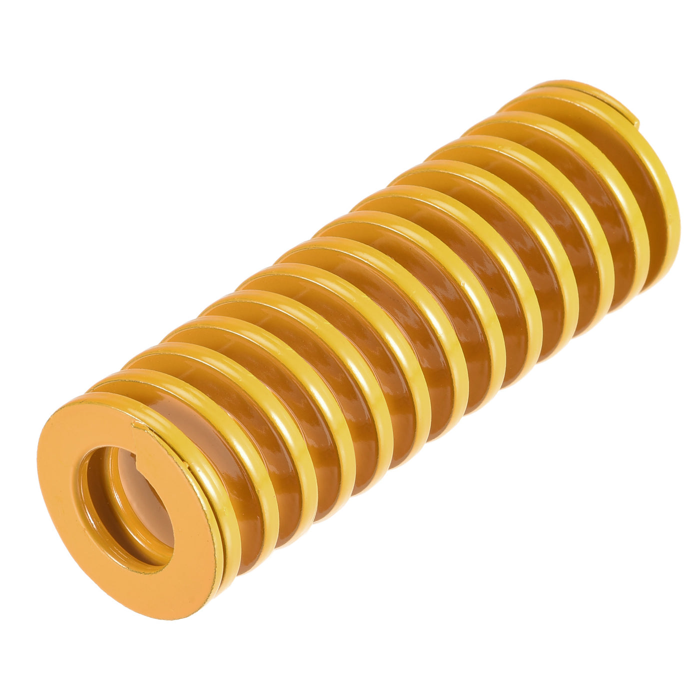 uxcell Uxcell Die Spring, 22mm OD 65mm Long Stamping Light Load Compression Yellow