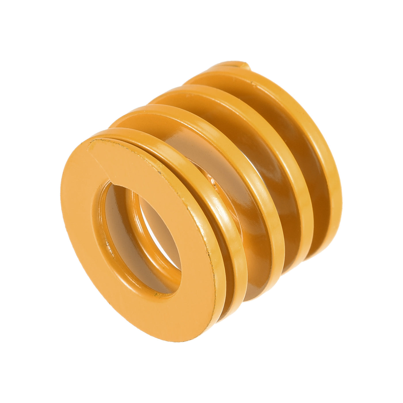 uxcell Uxcell Die Spring, 25mm OD 25mm Long Stamping Light Load Compression Yellow