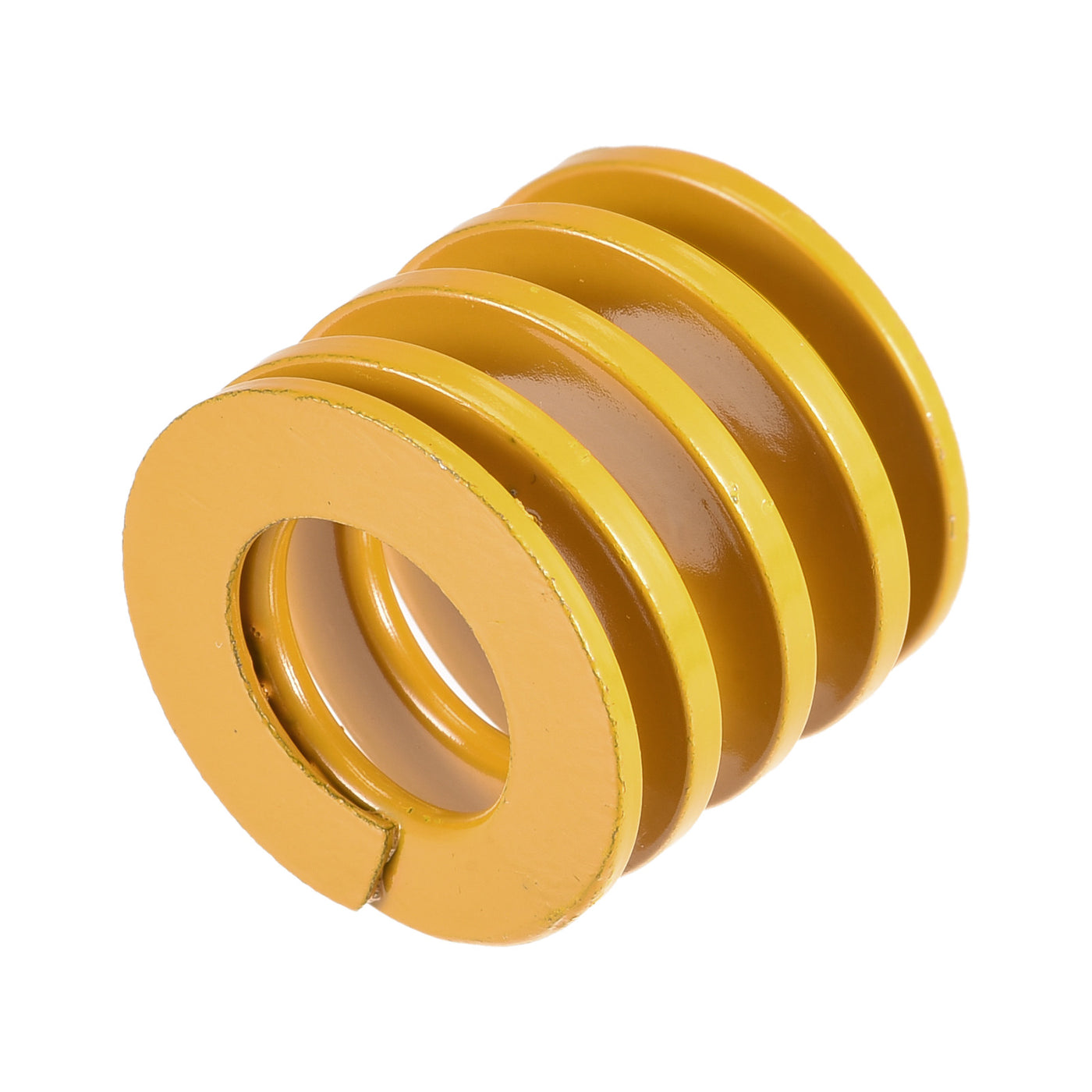 uxcell Uxcell Die Spring, 27mm OD 30mm Long Stamping Light Load Compression Yellow