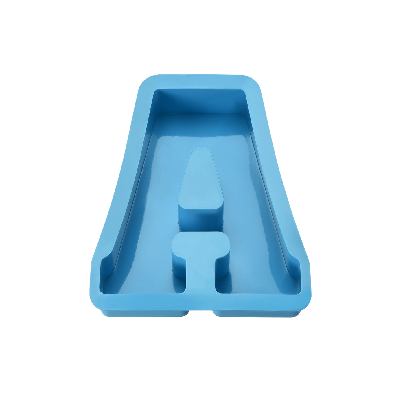 Harfington Silicone Resin Letter Mold 3D Mold for Epoxy Resin Art Large a Blue 4inch