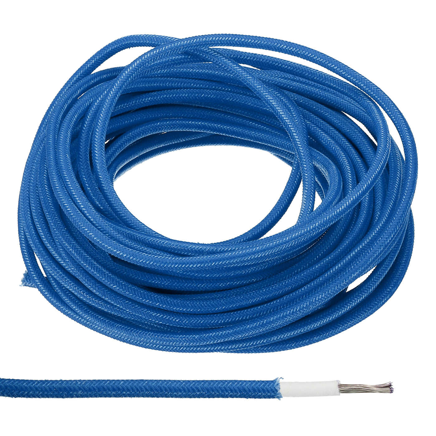 Harfington 9.8Ft 14AWG Electronic Wire, -30 to 200 Degree Celsius Insulated High Temperature Resistant Electrical Flexible Silicone Cable, Blue