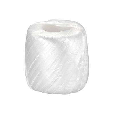 Harfington Polyester Nylon Plastic Rope Twine Bundled for Packing ,100m White 1Pcs