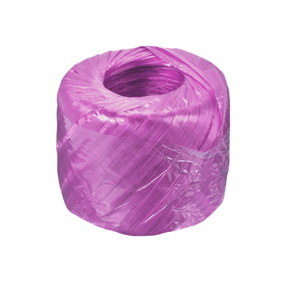 Harfington Polyester Nylon Plastic Rope Twine Bundled for Packing ,100m Purple 1Pcs