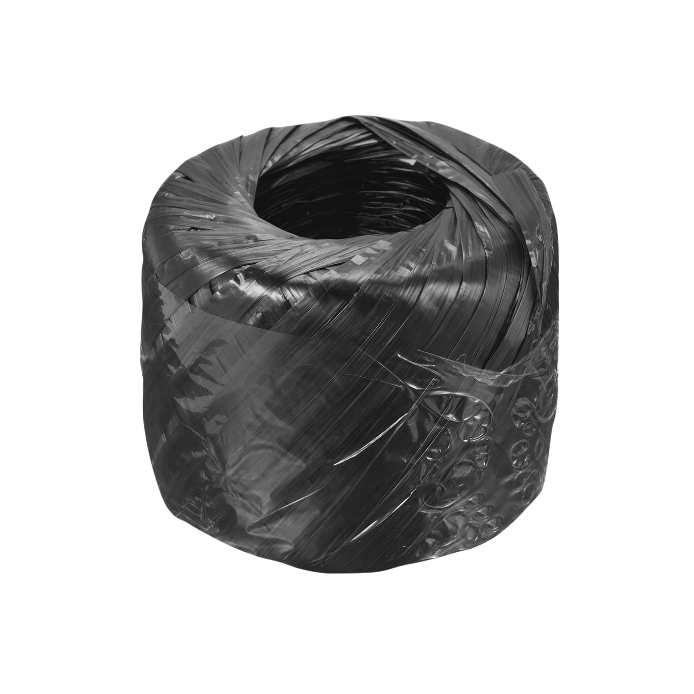 Harfington Polyester Nylon Plastic Rope Twine Bundled for Packing ,100m Black 1Pcs