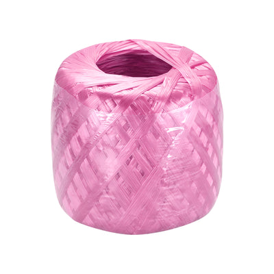 Harfington Polyester Nylon Plastic Rope Twine Household Bundled for Packing ,200m Pink 1Pcs