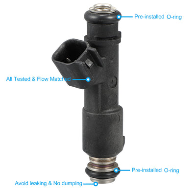 Harfington 96493843 842-12374 1571085Z10 Fuel Injector for Suzuki Forenza 2.0L 2006-2008 for Suzuki Reno 2.0L 2006-2008