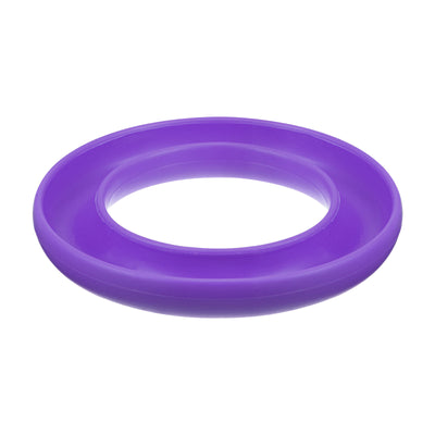 Harfington Silicone Bobbins Ring Holder Sewing Machine Thread Spool Saver, Purple