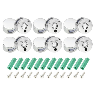 Harfington Mirror Holders Mirror Clips Mirror Mounting Clip Mirror Glass Dresser Bathroom Wall-Mounted Mirrors Bracket