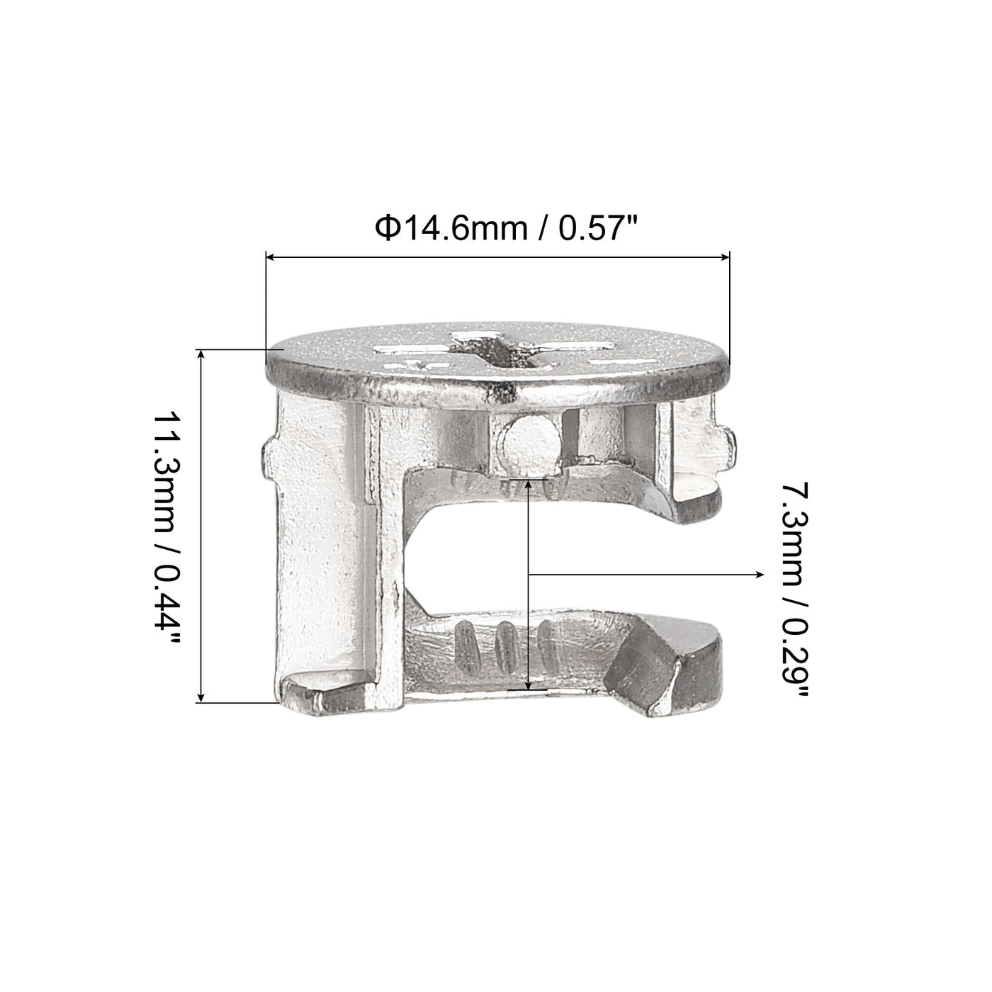 Harfington Cam Lock Nut for Furniture Joint Locking Nuts Furniture Connecting Cam Fittings