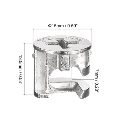 Harfington Cam Lock Nut Joint Locking Nuts Furniture Connecting Cam Fittings