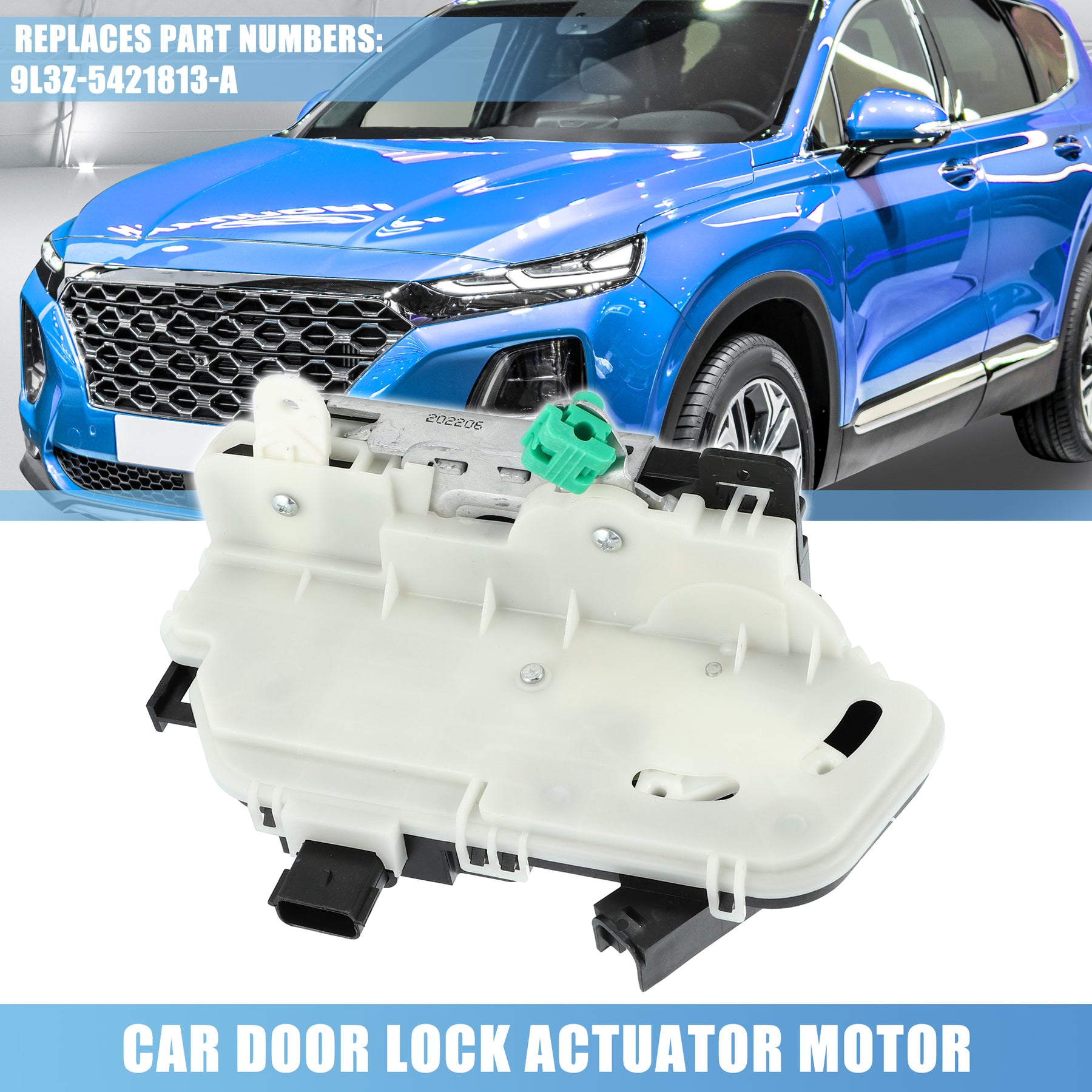 Front Left Side Door Lock Actuator Motor For Ford F-150 2009-2014 9l3z 