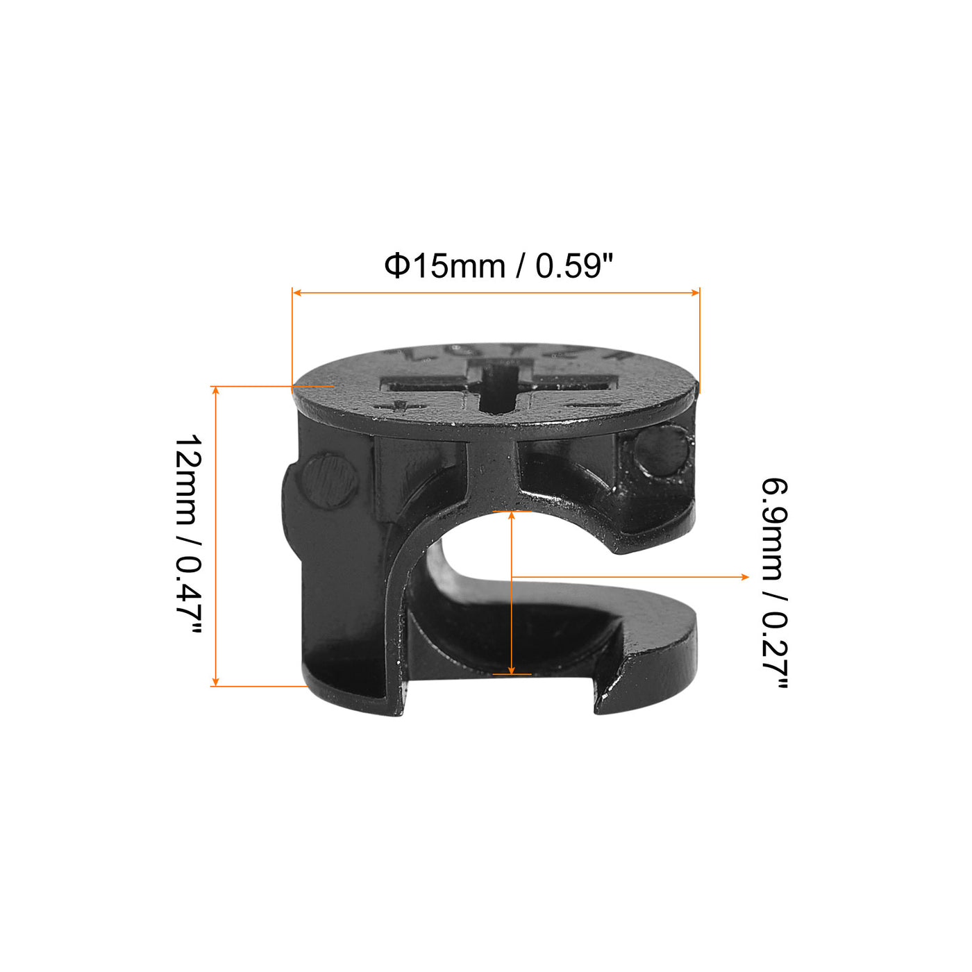 Harfington Cam Lock Nut for Furniture Locking Nuts, Cam Fittings