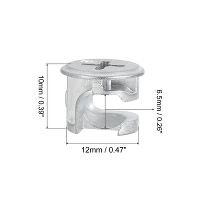 Harfington Cam Lock Nut for Furniture, Connector Locking Nut Connecting Cam Fittings