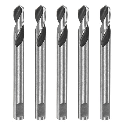 Harfington 5pcs High-speed Steel Drill Bits 6mmx65mm for Hole Saws Arbor Replacement