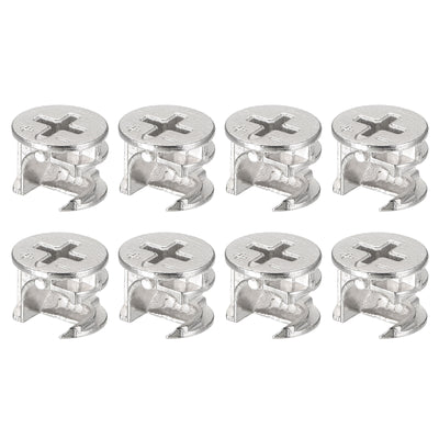 Harfington Cam Lock Nut for Furniture, Joint Connector Locking Nuts, Furniture Cam Fittings