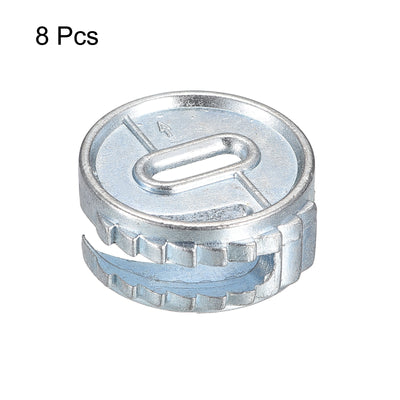 Harfington Cam Lock Nut for Furniture Joint Connector Locking Nuts Furniture Connecting Cam Fitting