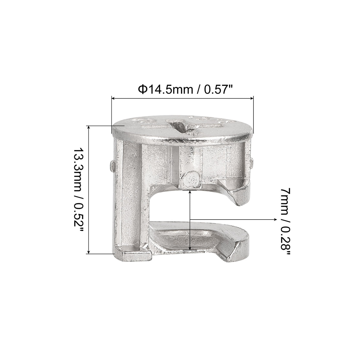 Harfington Cam Lock Nut for Furniture Joint Connector Locking Nuts, Furniture Cam Fittings