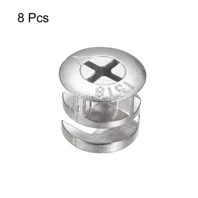 Harfington Cam Lock Nut for Furniture Joint Connector Locking Nuts, Cam Fittings